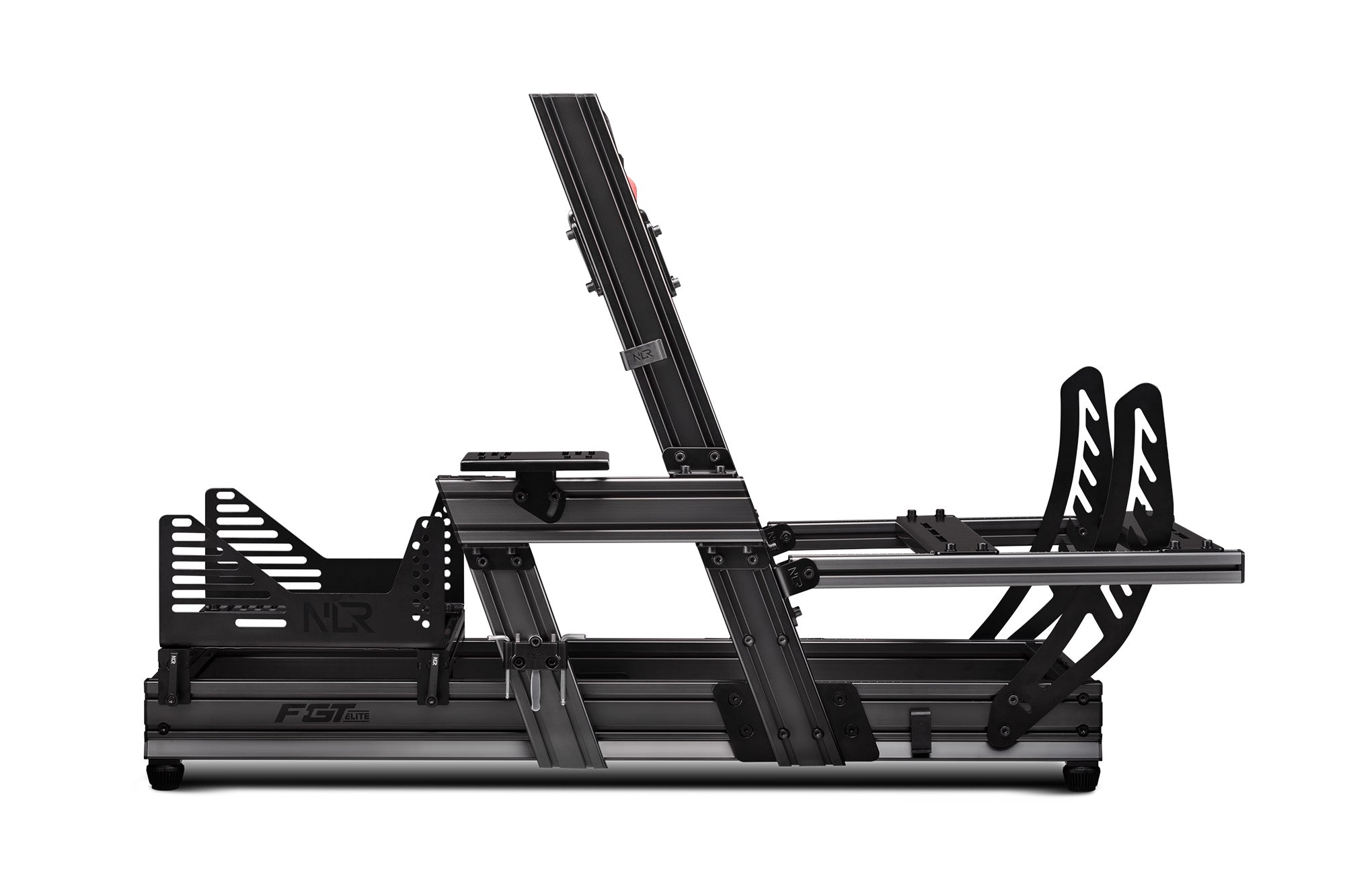 F-GT Elite Formula & GT Racing Simulator Cockpit- Side and Front Mount Edition