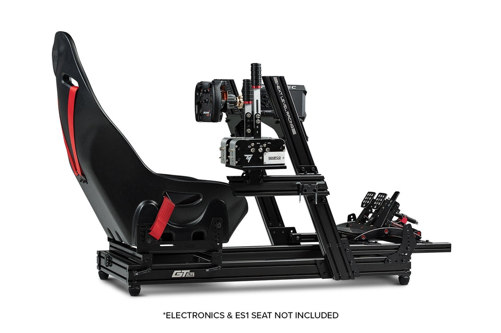 GTElite Aluminium Simulator Cockpit - Front and Side Mount Edition